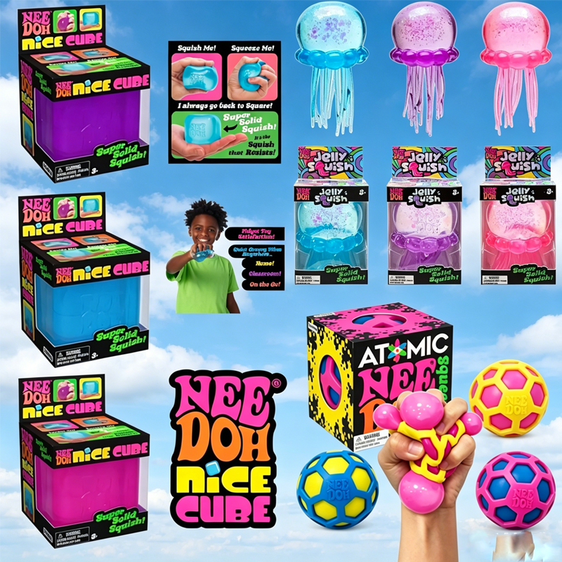 Fidget Cube Original - Squishy Schylling Needoh Nice Cube Sensory