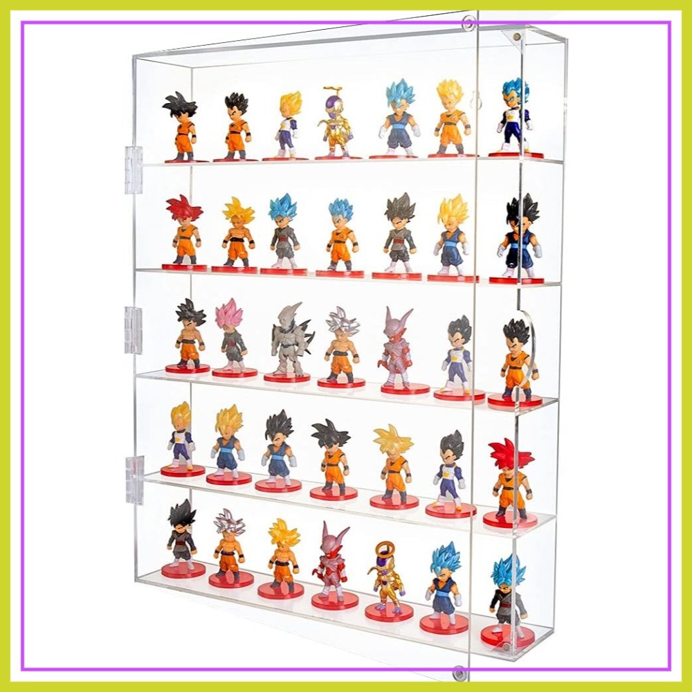 Display Case Acrylic - 5-Tier Acrylic Display Case for Mini