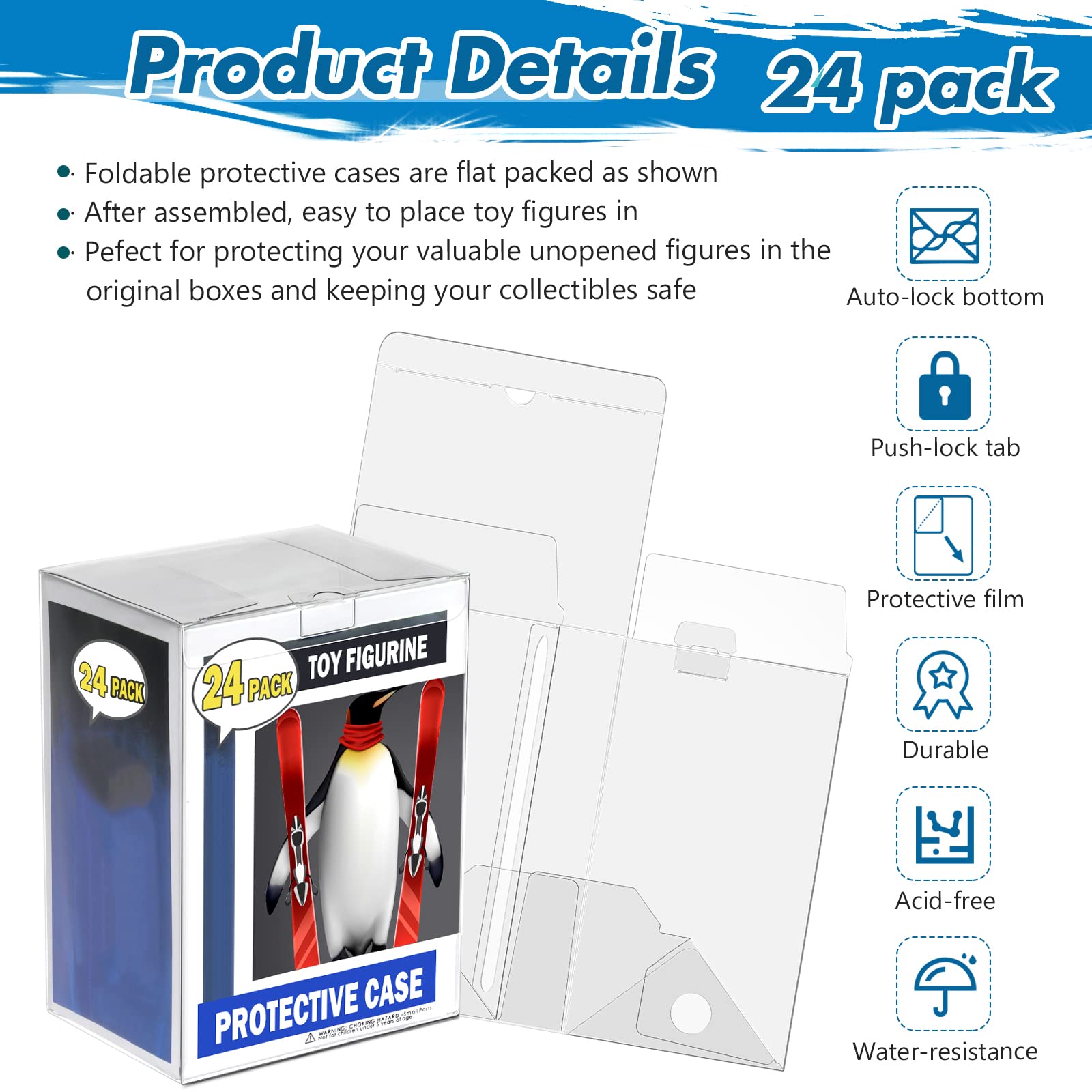Premium Clear Heavy Duty 0.35/ - огляд і ціна Funko Pop Protector