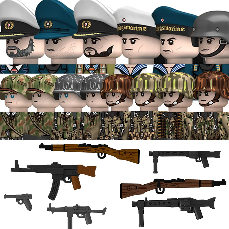 Military WW2 German Navy Figur - огляд і ціна Lego Minifigure Holder