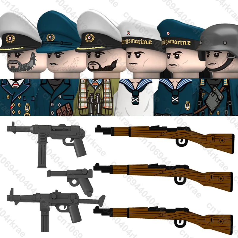 Military WW2 German Navy Figur - огляд і ціна Lego Minifigure Holder