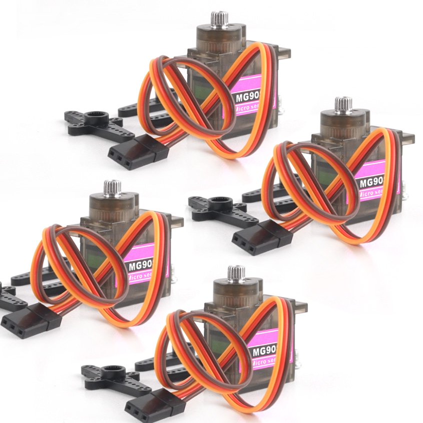 4PCS 9g MG90S All Metal Gear M - огляд і ціна Model Airplane Plastic