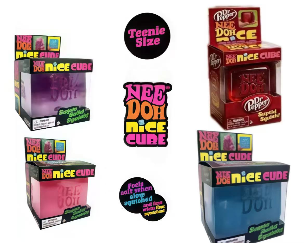 Dr Pepper x NeeDoh Nice Cube S - огляд і ціна Fidget Cube Original