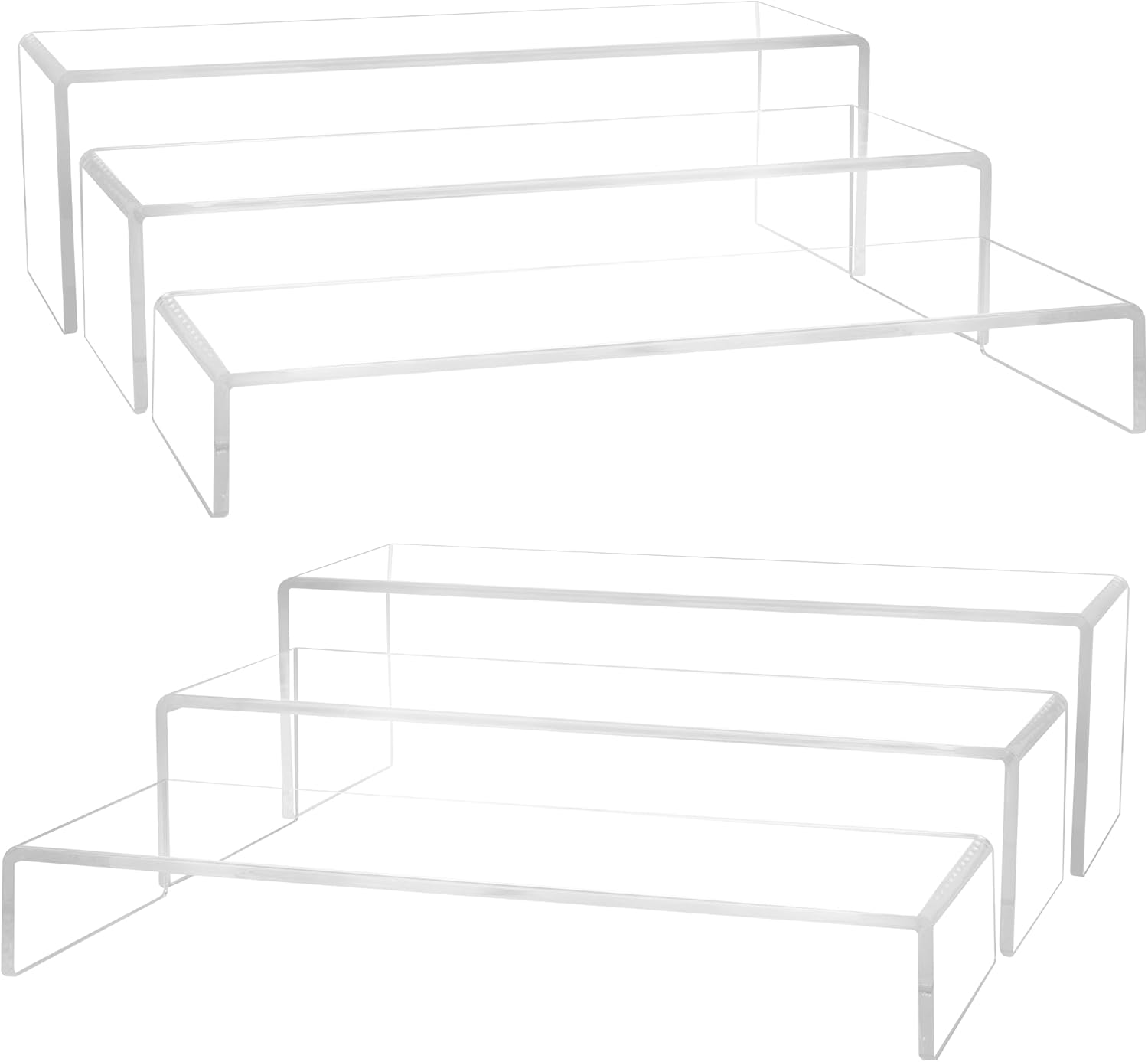 Acrylic Display Risers, 2 Set  - огляд і ціна Display Risers Set