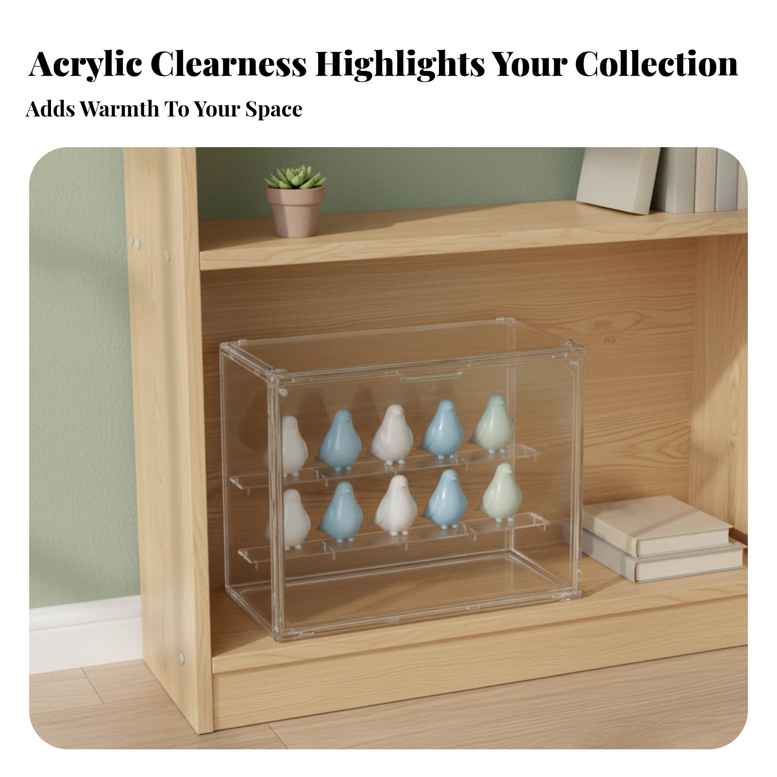 Clear Acrylic Display Case Hig - огляд і ціна Display Case Acrylic