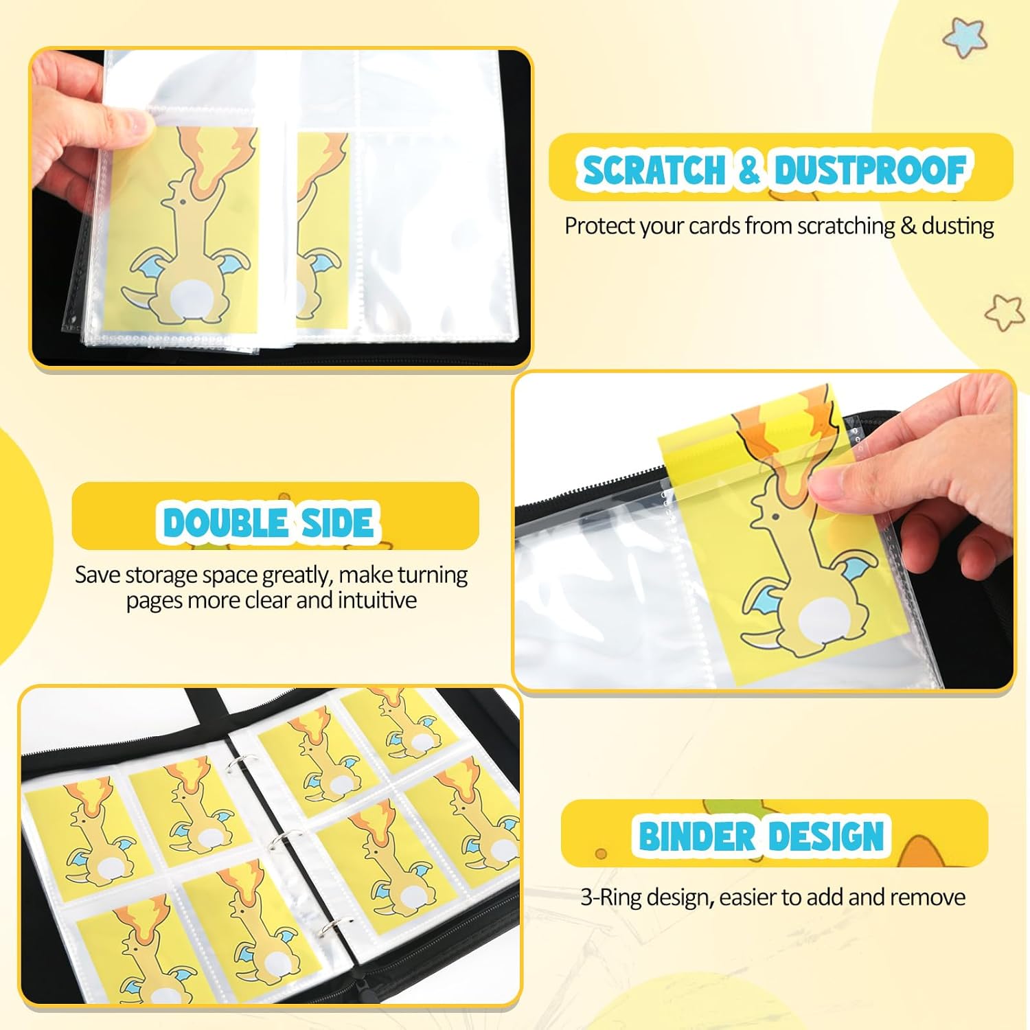 400 Pockets Trading Card Binde - огляд і ціна Trading Card Binder