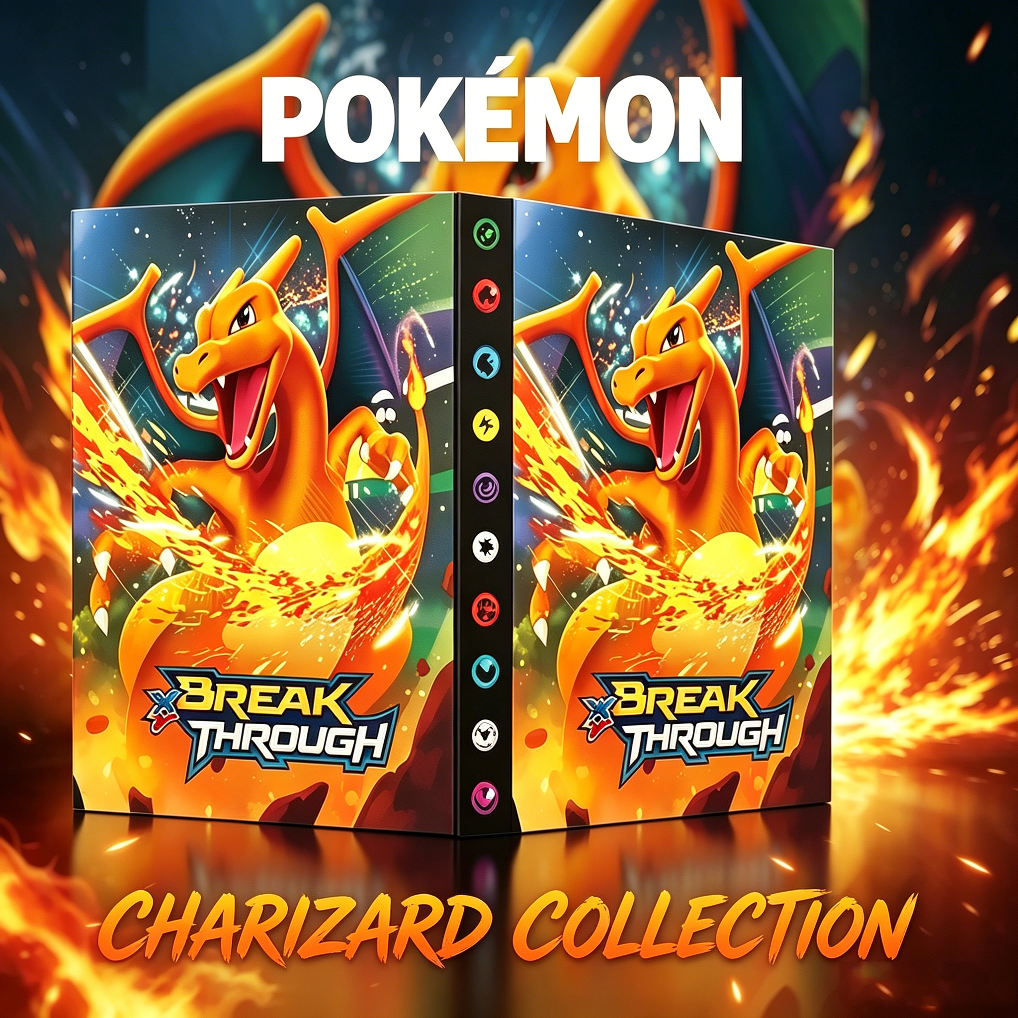 NEW 240PCS Pok é mon Cards Alb - огляд і ціна Pokemon Binder Card