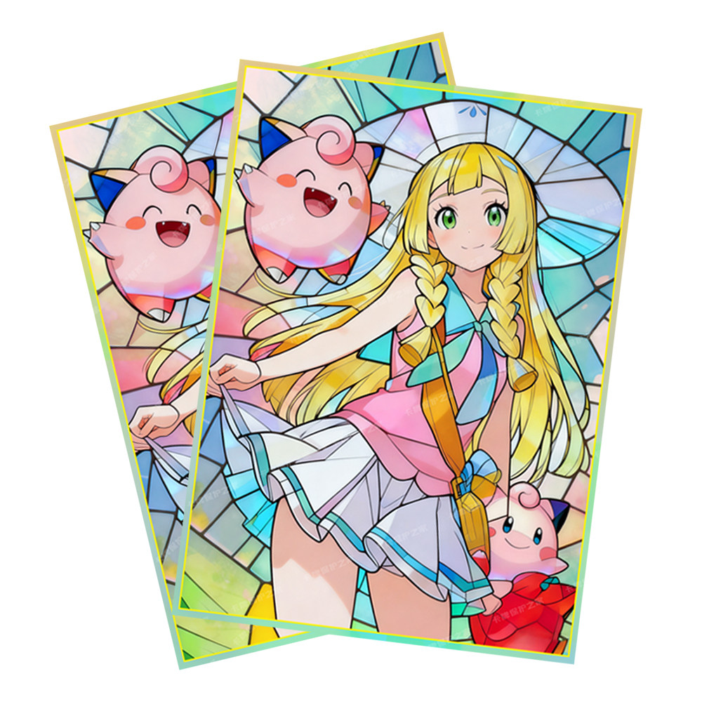 60PCS  Anime Pokemon Lillie Fi - огляд і ціна Pokemon Binder Card