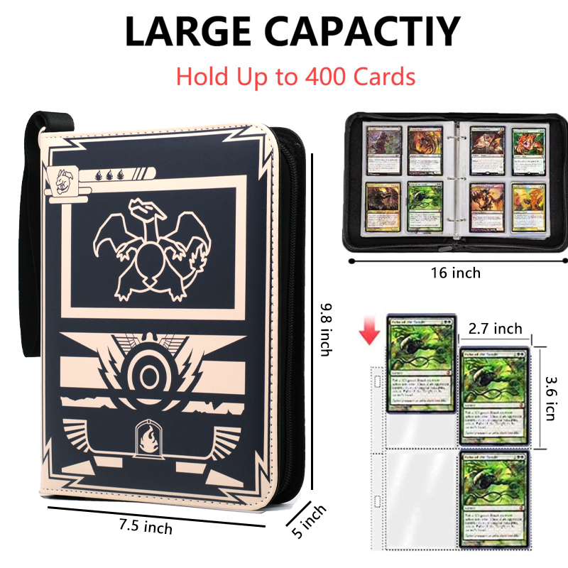 400PCS Card Album Binder Sleev - огляд і ціна Trading Card Binder