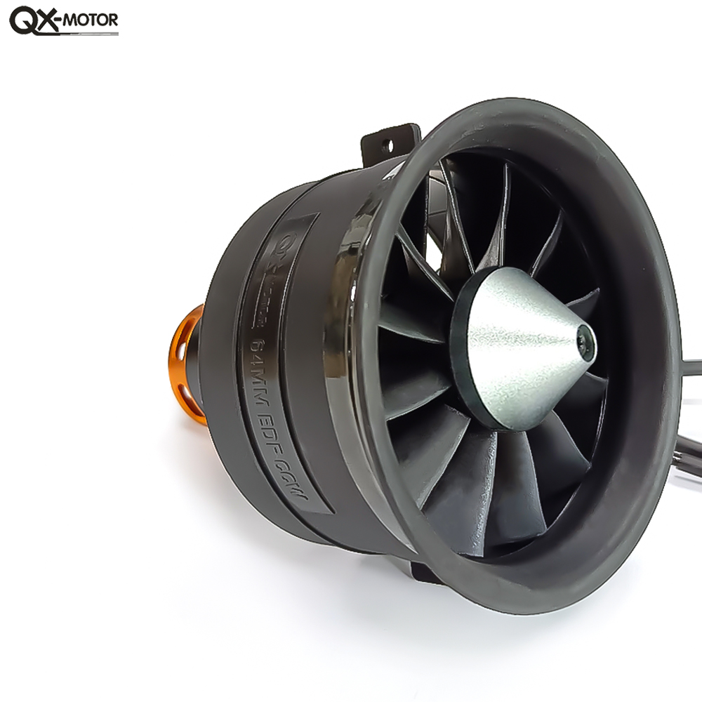QX-Motor 64mm EDF 12Blades Duc - огляд і ціна Model Airplane Plastic