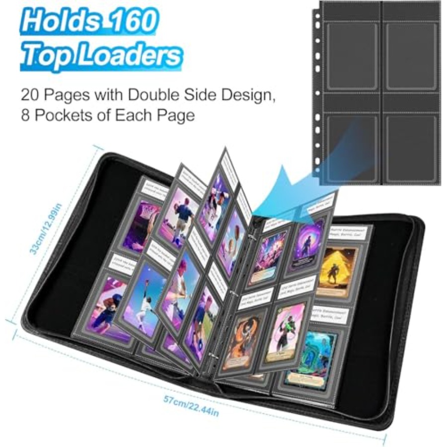 Top Loader Sleeves 4 Pocket 20 - огляд і ціна Trading Card Binder