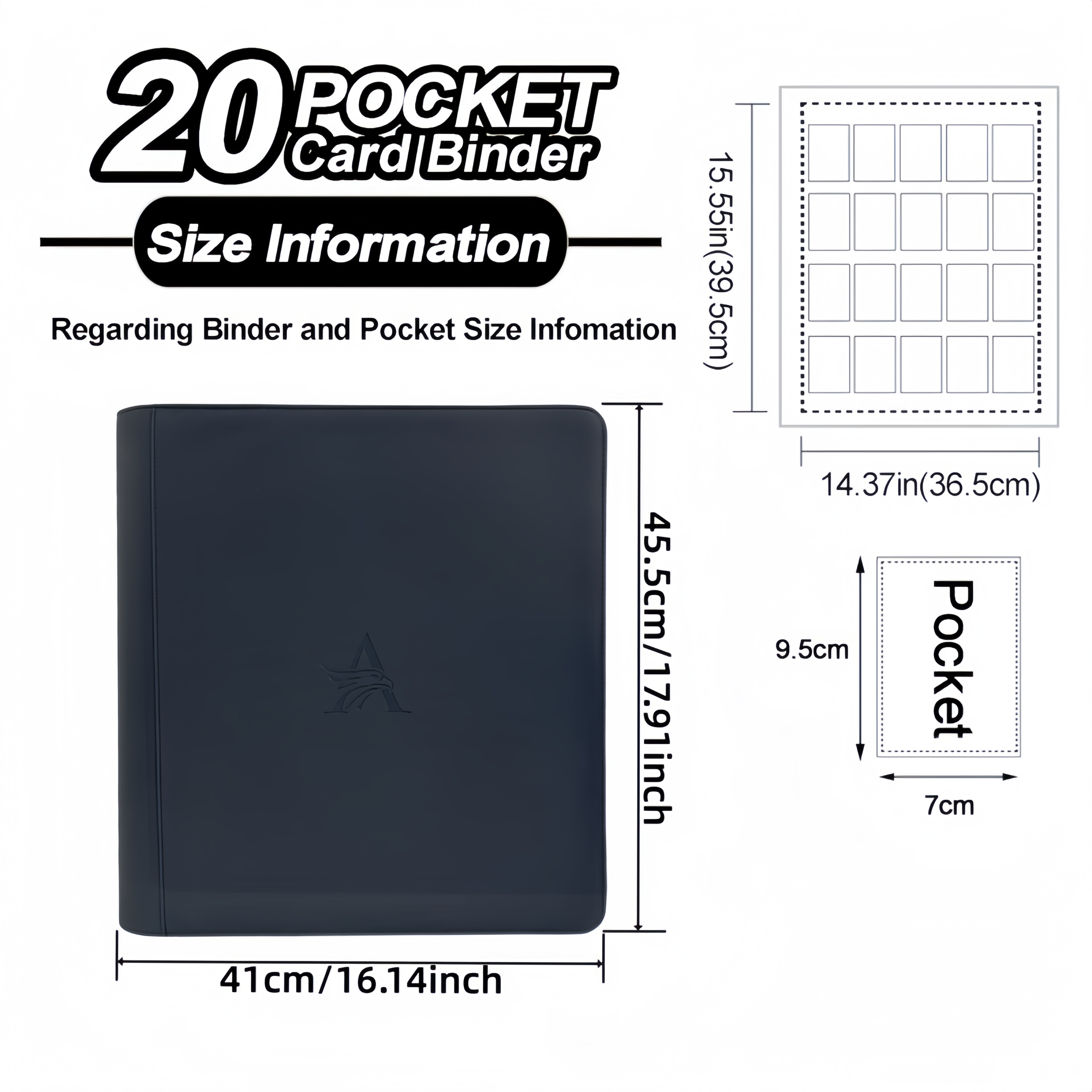Premium 20 Pocket Card Binder  - огляд і ціна Card Penny Sleeve