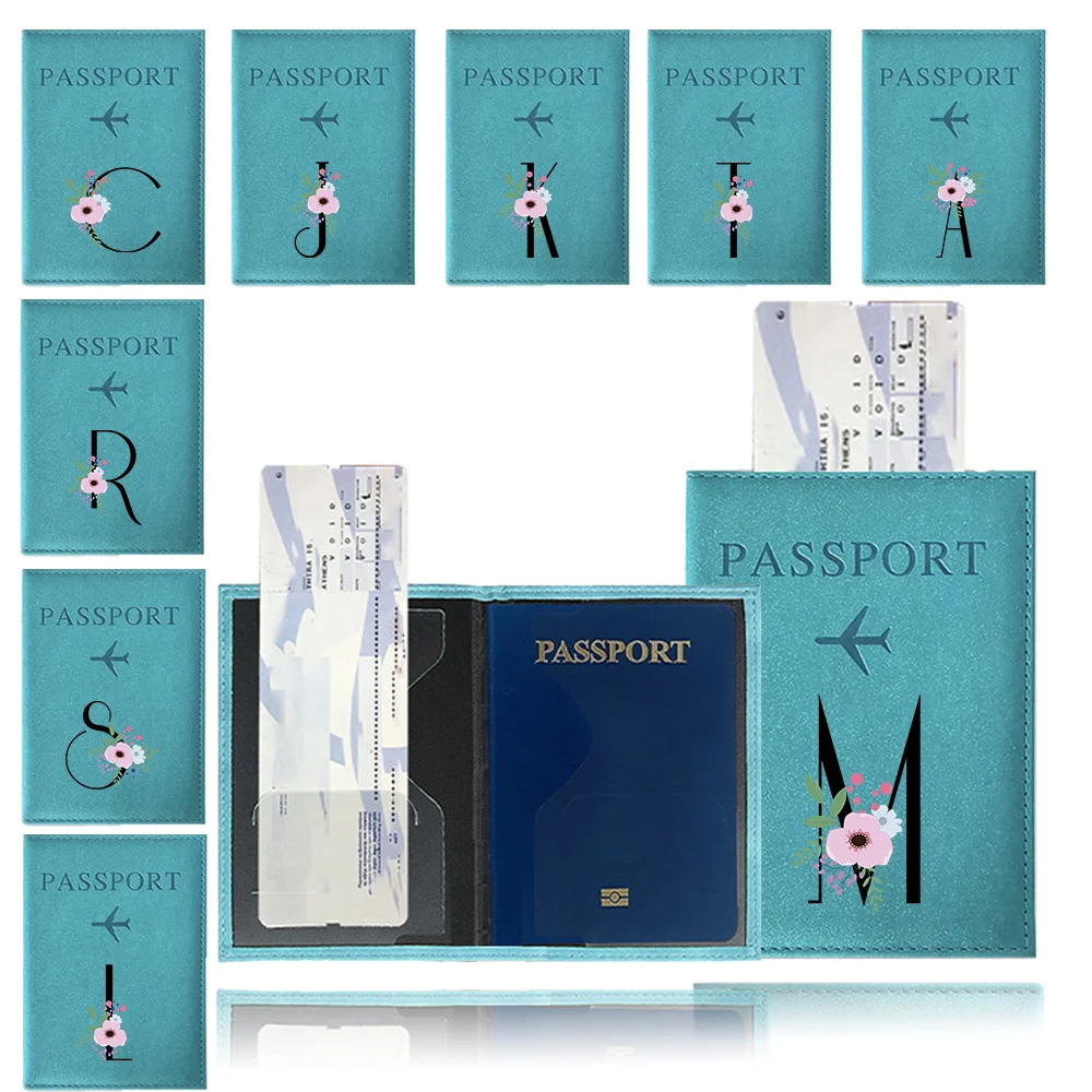 Passport Cover Blue Color Pu P - огляд і ціна Card Top Loader
