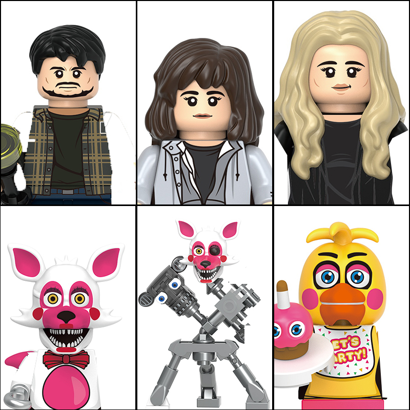 V1004 Anime Cartoon Model Bric - огляд і ціна Building Block Mini