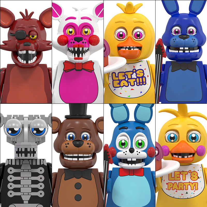 V1004 Anime Cartoon Model Bric - огляд і ціна Building Block Mini