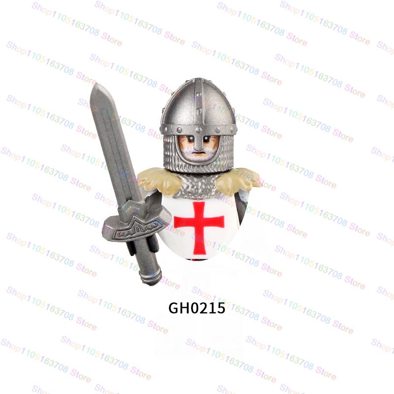 G0128 Moc Medieval Roman Centu - огляд і ціна Lego Minifigure Holder