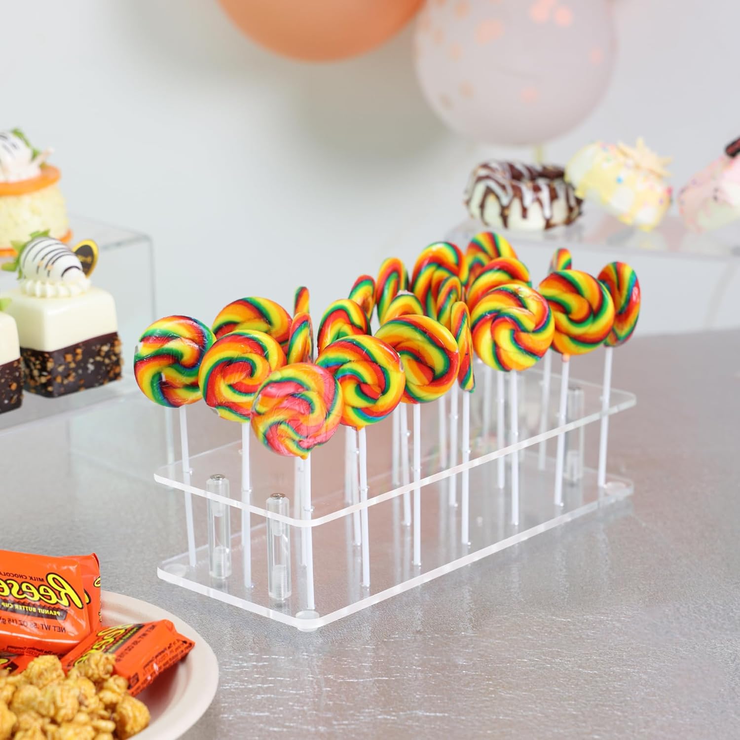 Acrylic Cake Pop Display Stand - огляд і ціна Pop Display Shelf
