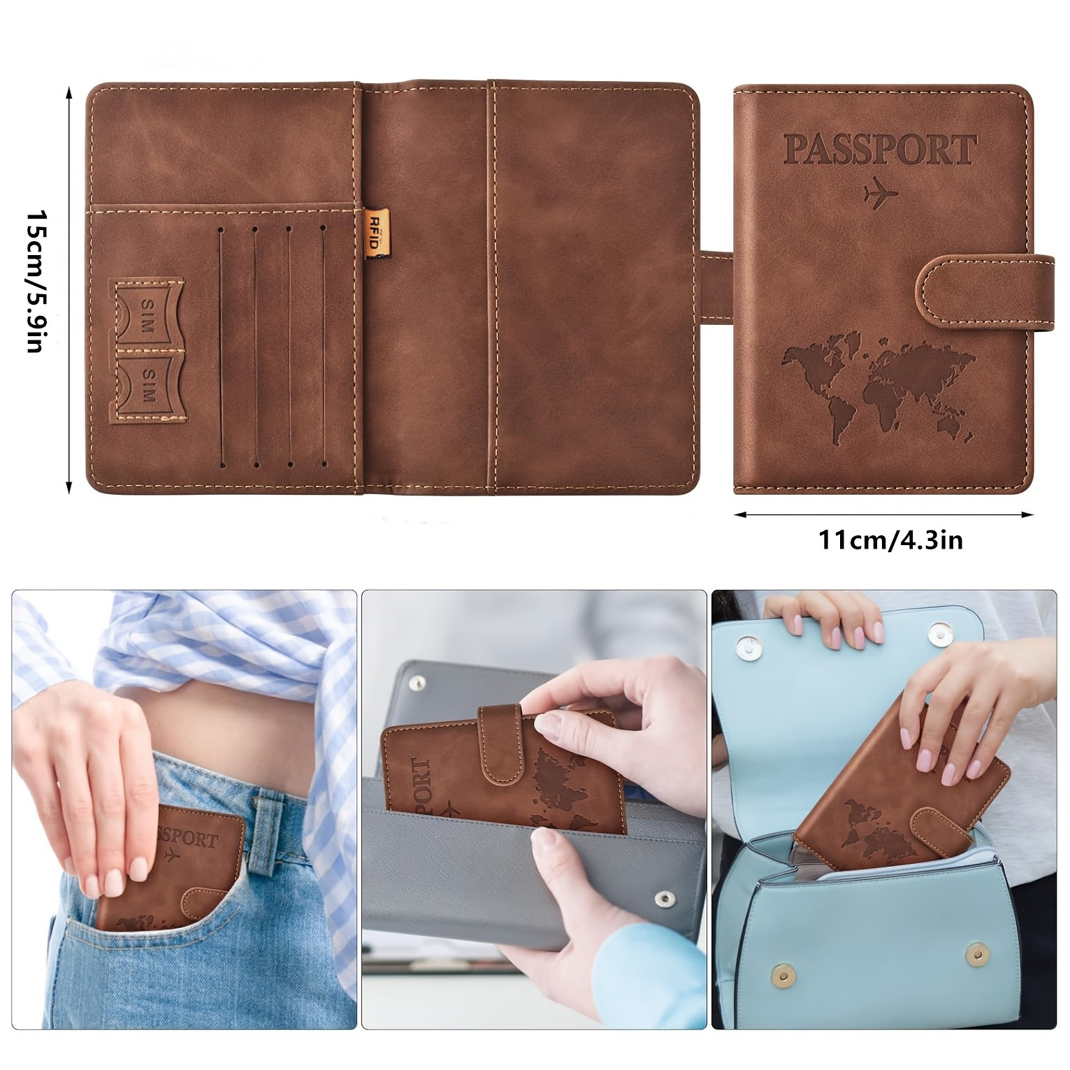 Passport Holder, Passport Cove - огляд і ціна Card Top Loader
