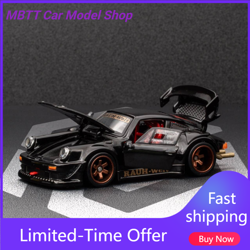 New FG 1:64 Porsche 911 RWB 93 - огляд і ціна Die Cast Car 1 64