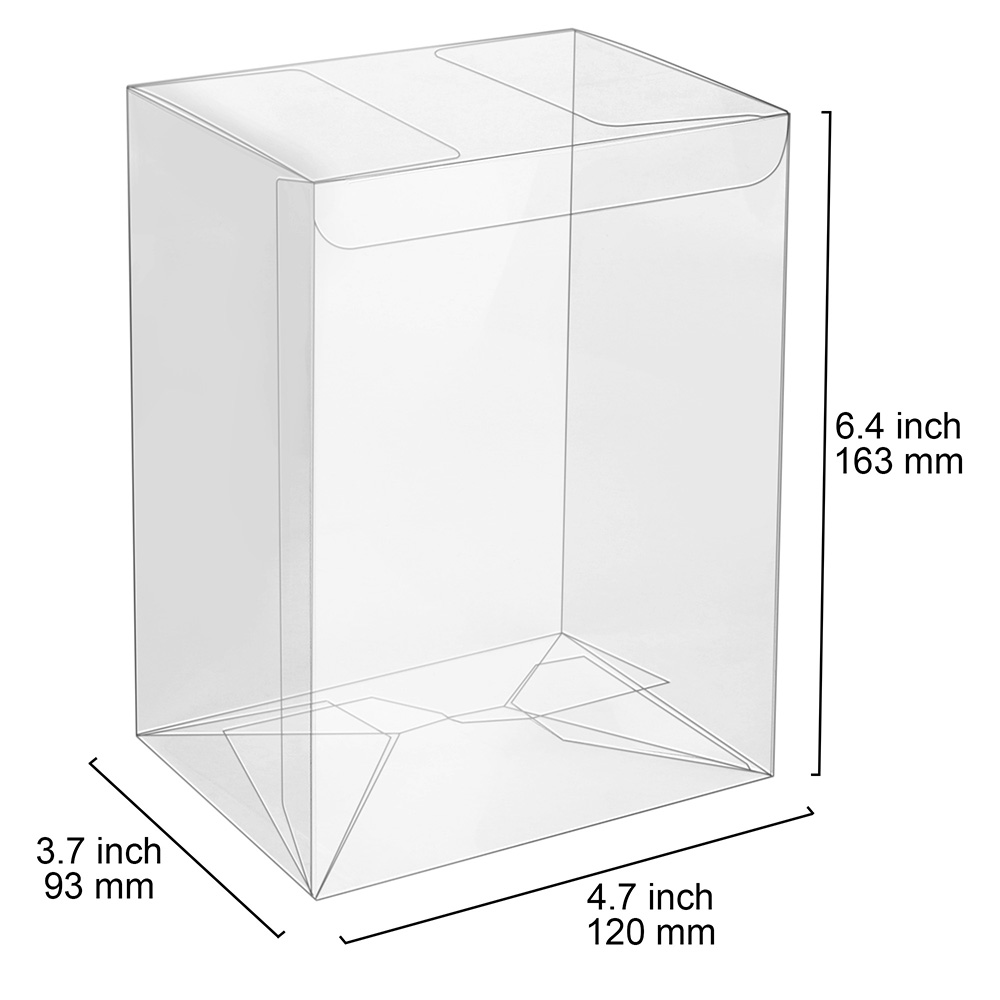 50PCS Clear Protective Box for - огляд і ціна Funko Pop Protector