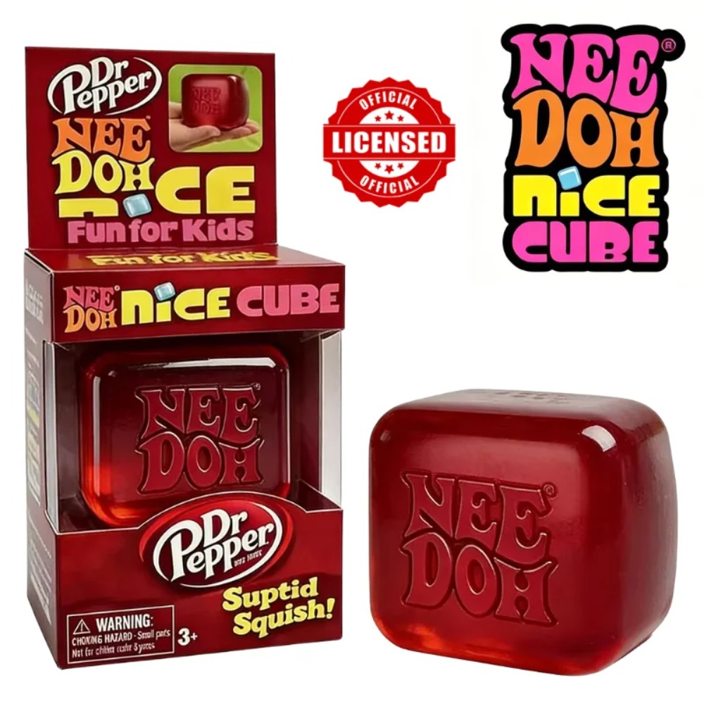 Dr Pepper x NeeDoh Nice Cube S - огляд і ціна Fidget Cube Original