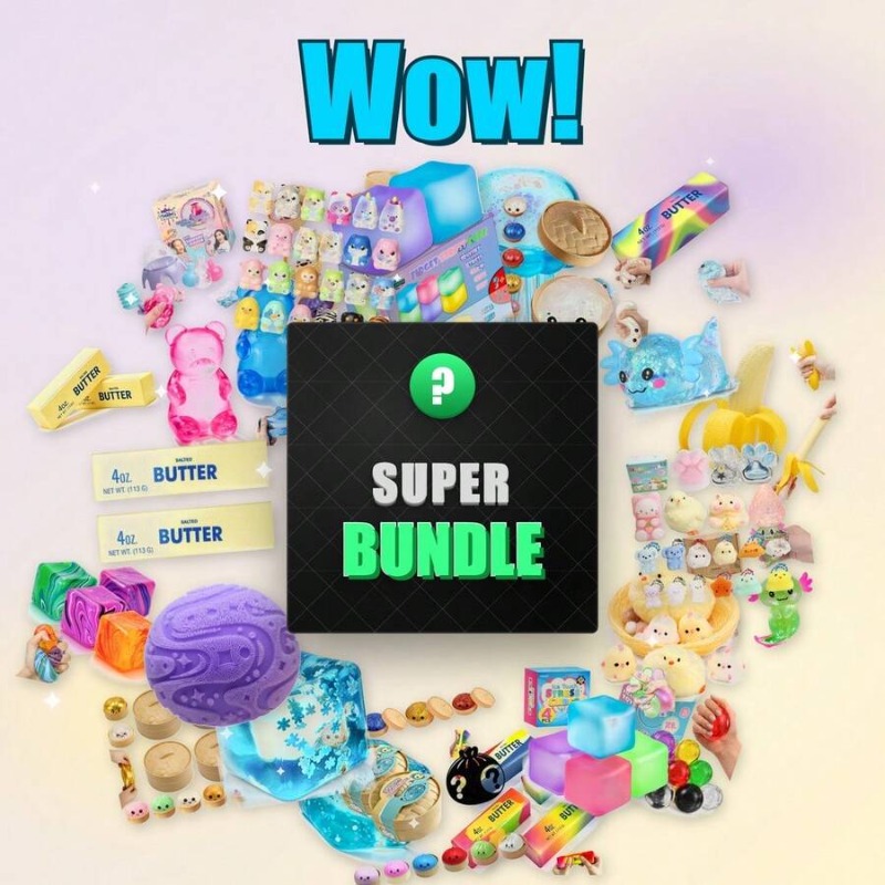 Holiday Squishy Mystery Blind  - огляд і ціна Mystery Box Blind Bag