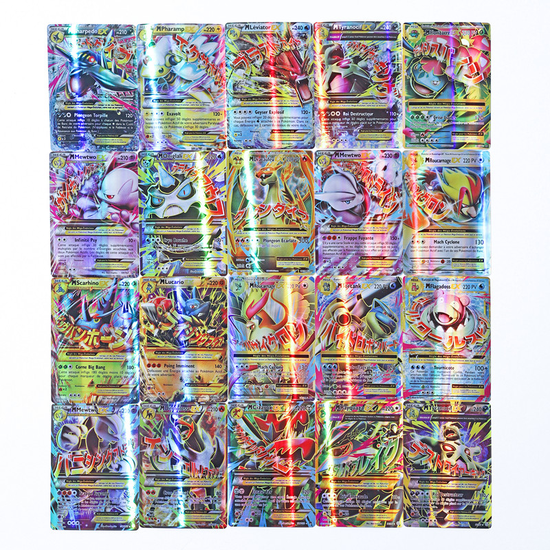 20PCS new French Pokemons Card - огляд і ціна Pokemon Binder Card