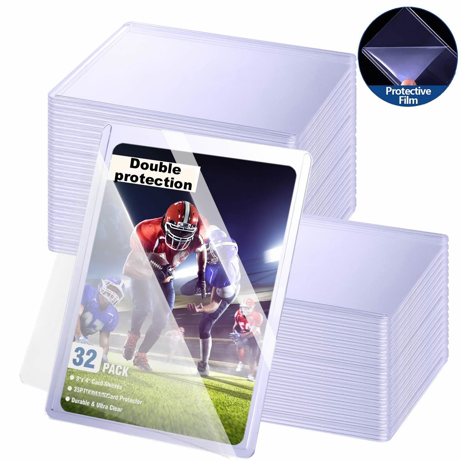 25-100pcs Covered With Protect - огляд і ціна Card Penny Sleeve
