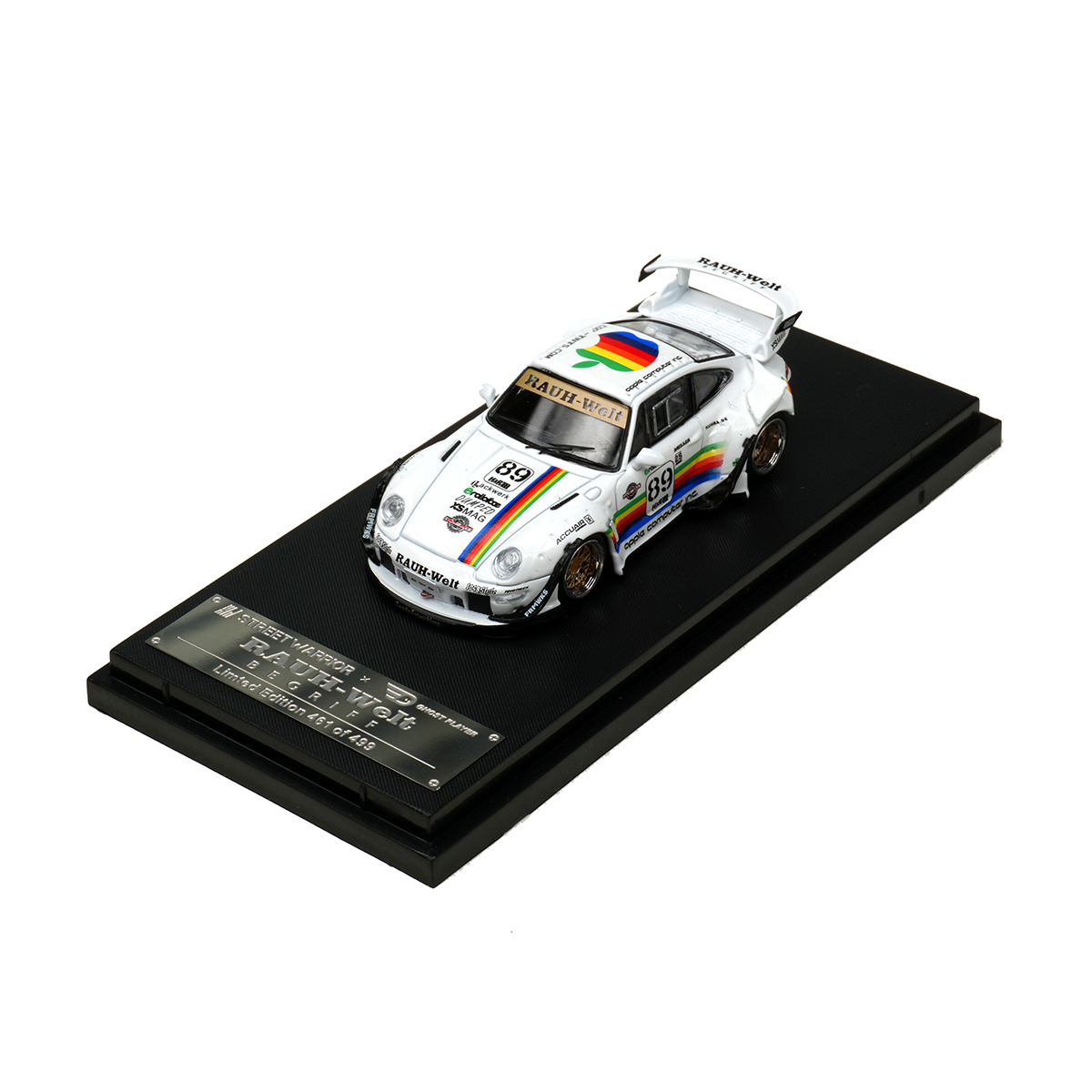 SW In Stock 1:64 RWB 993 Black - огляд і ціна Die Cast Car 1 64
