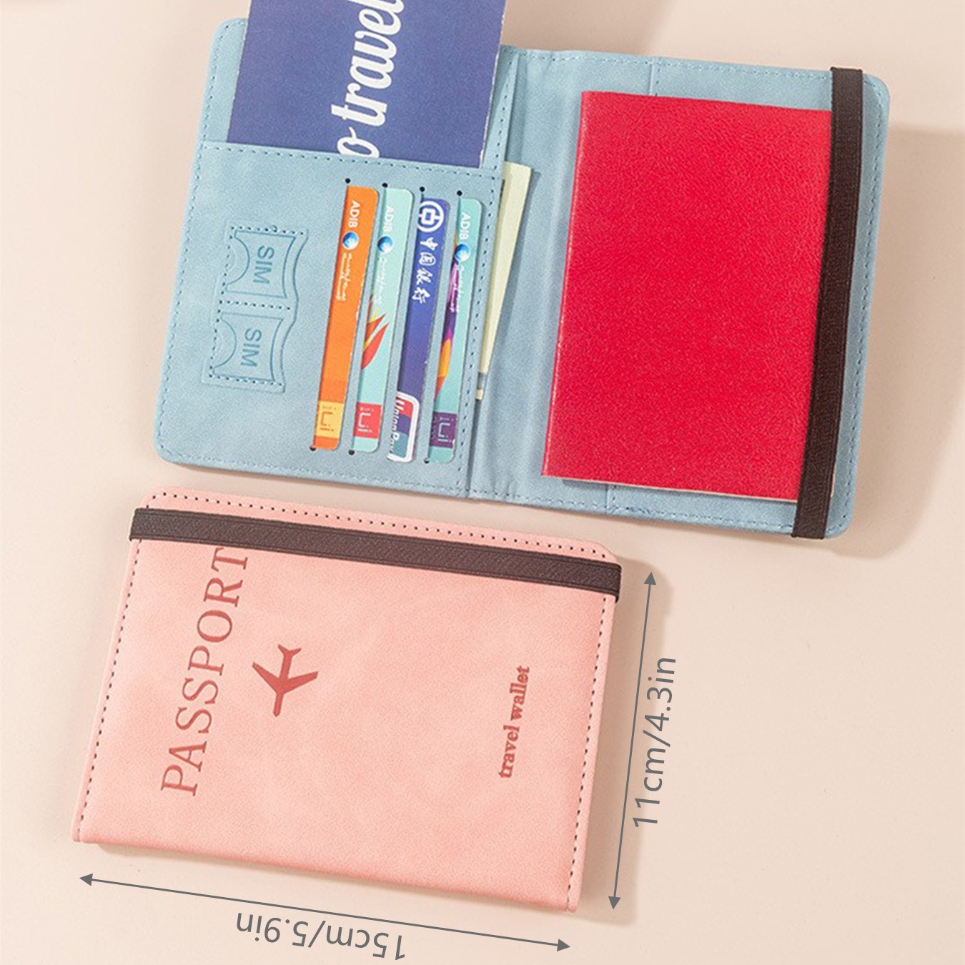 Passport Holder Travel Wallet  - огляд і ціна Card Top Loader